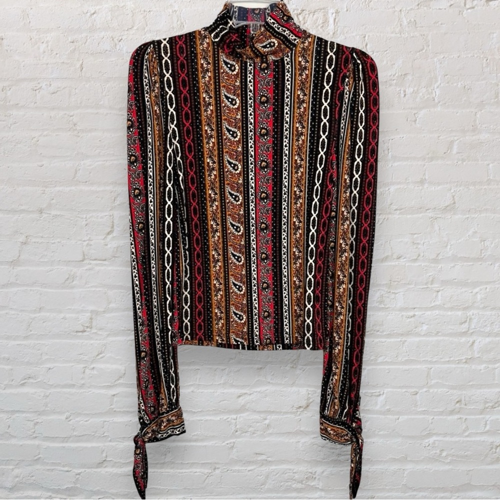 Free People Donatella Retro Turtleneck Size XS - Picture 7 of 14